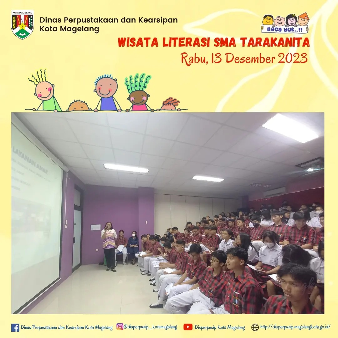 Wisata Literasi SMA Tarakanita Kota Magelang 