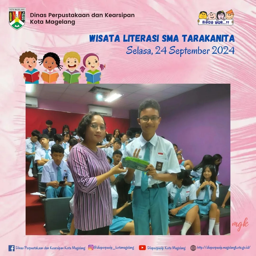 Wisata Literasi SMA Tarakanita Tahun 2024