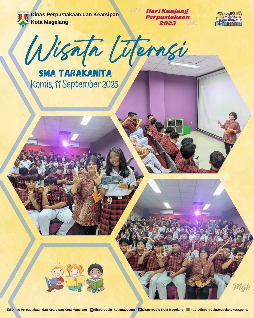 Wisata Literasi SMA Tarakanita Tahun 2025
