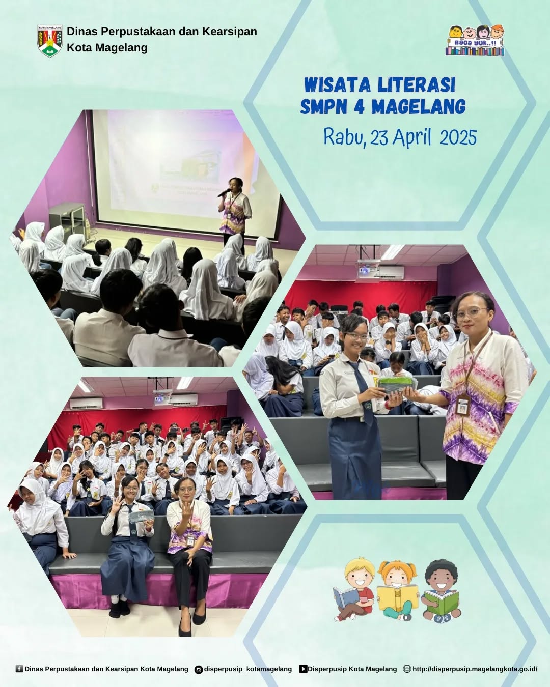 Wisata Literasi SMP Negeri 4 Magelang
