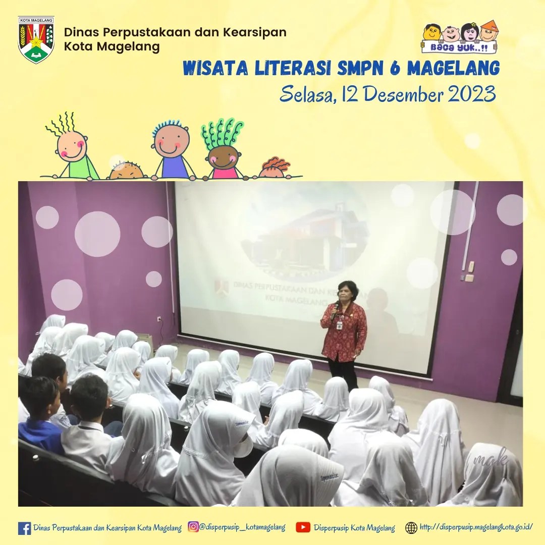 Wisata Literasi SMP Negeri 6 Kota Magelang 