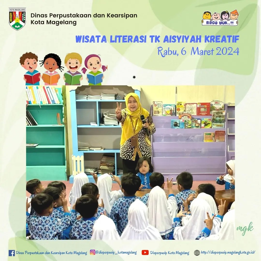 Wisata Literasi TK Aisyiyah Kreatif