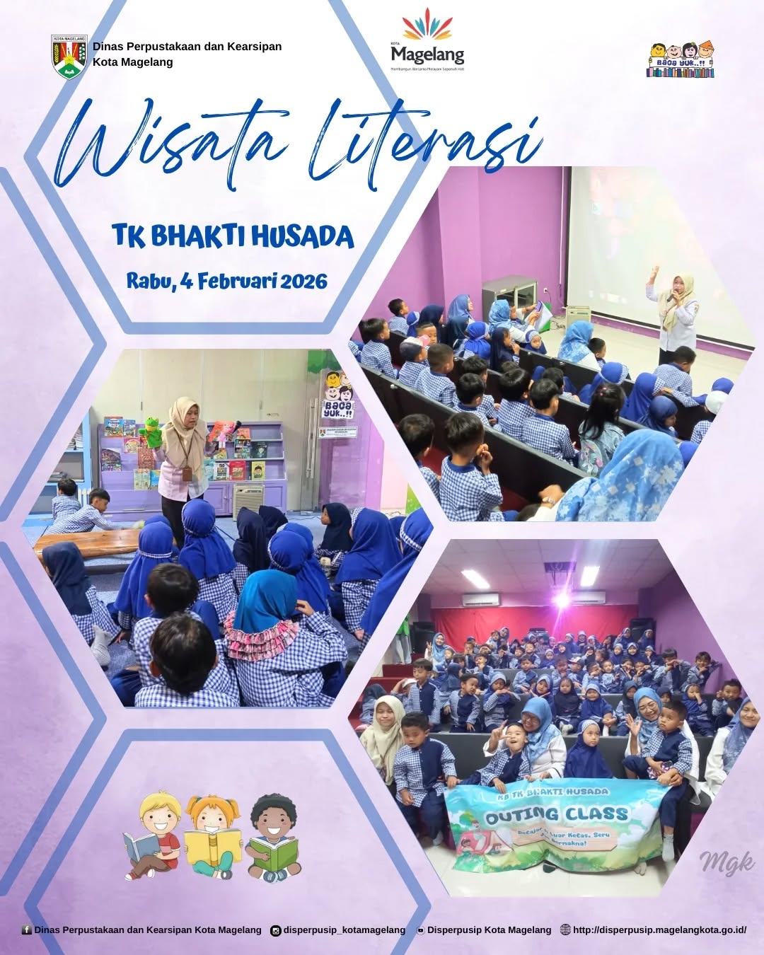 Wisata Literasi TK Bhakti Husada 