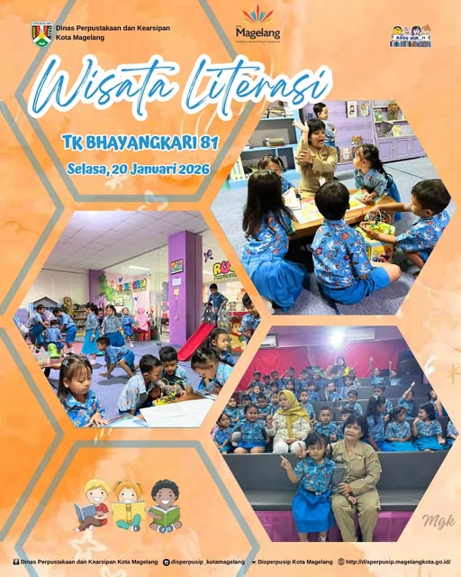 Wisata Literasi TK Bhayangkari 81