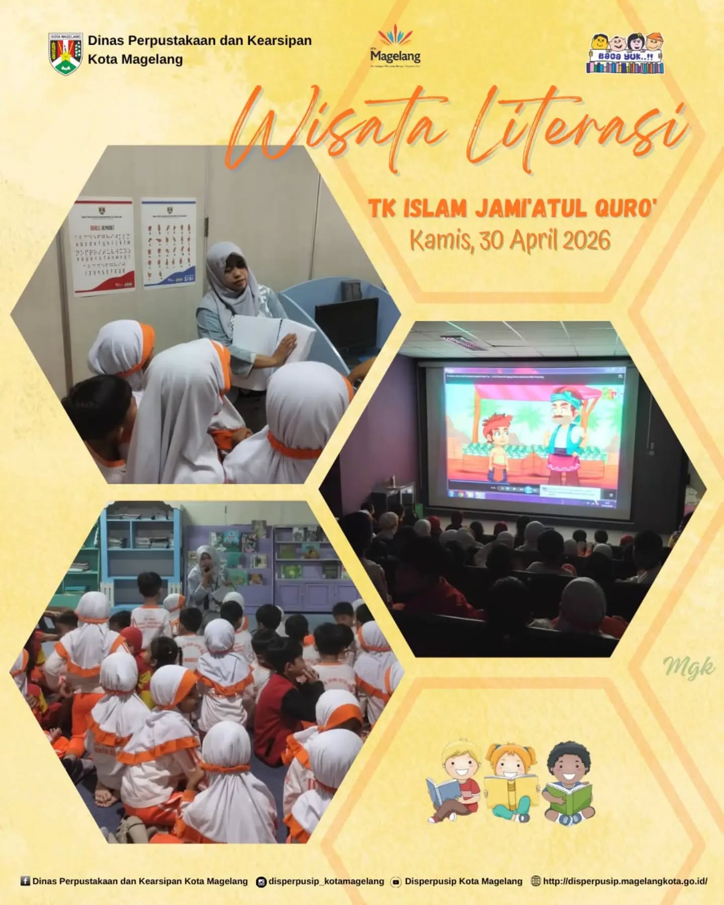 Wisata Literasi TK Islam Jamiatul Quro