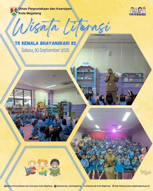Wisata Literasi TK Kemala Bhayangkari 82