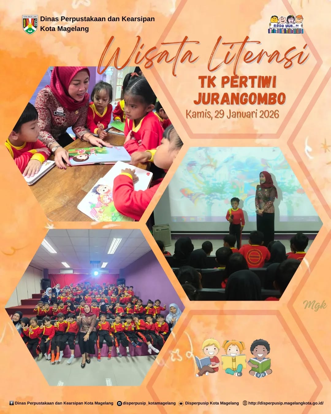 Wisata Literasi TK Pertiwi Jurangombo 
