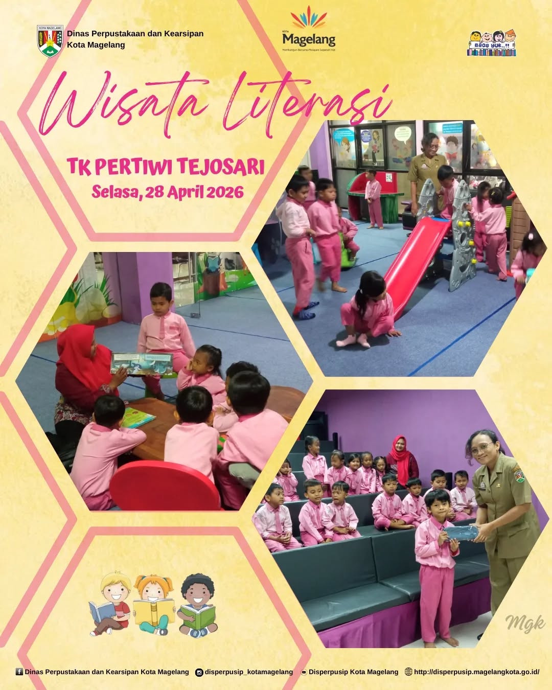 Wisata Literasi TK Pertiwi Tejosari