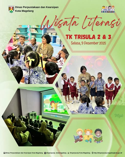 Wisata Literasi TK Trisula 2 dan 3