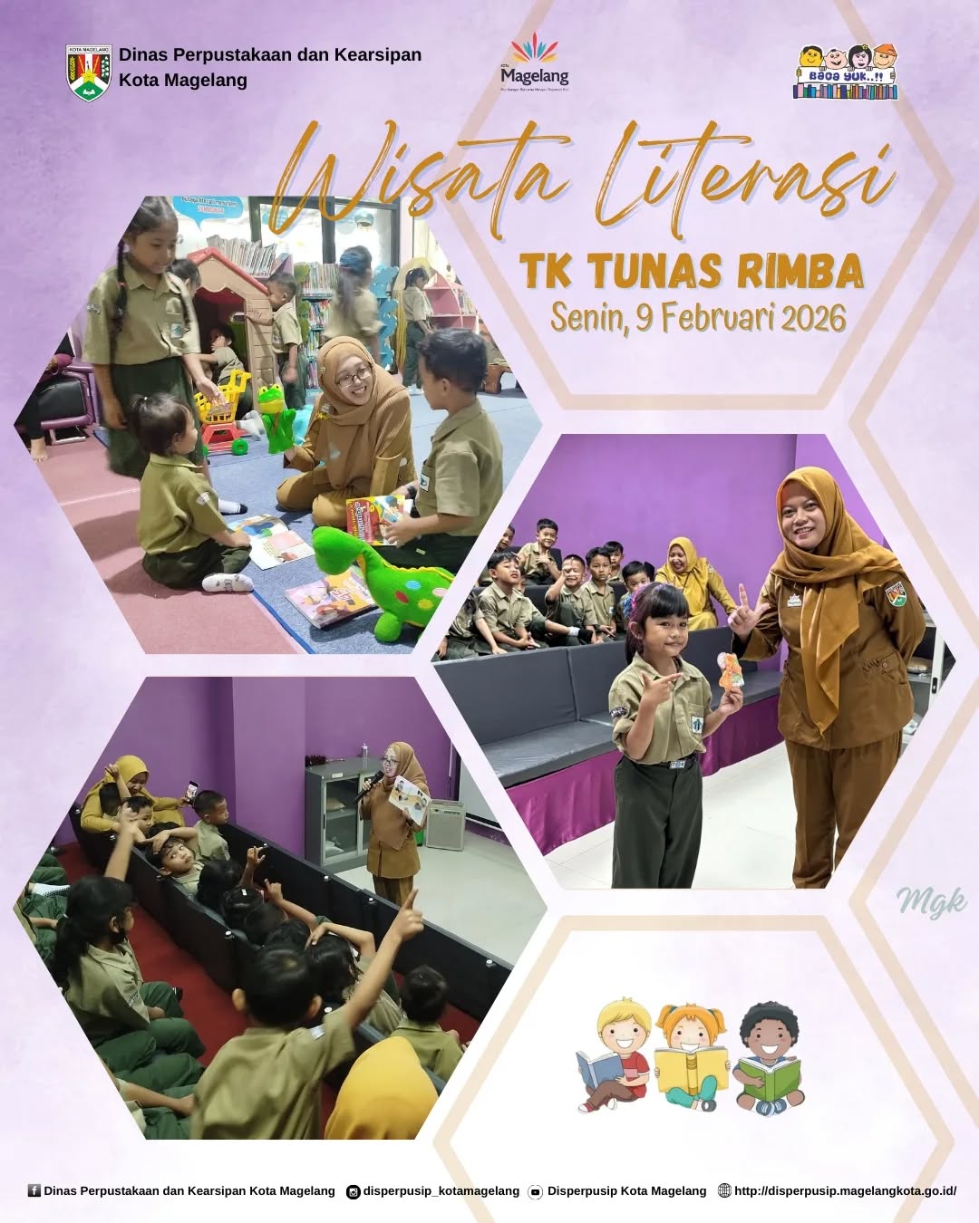 Wisata Literasi TK Tunas Rimba