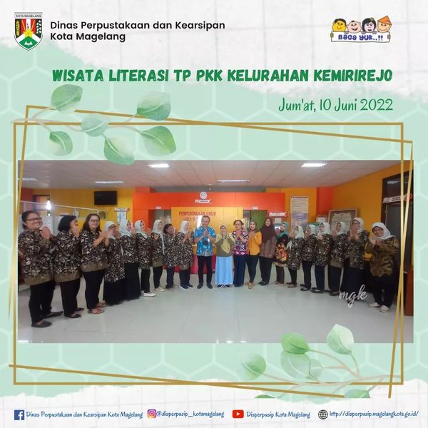 Wisata Literasi TP PKK Kelurahan Kemirirejo