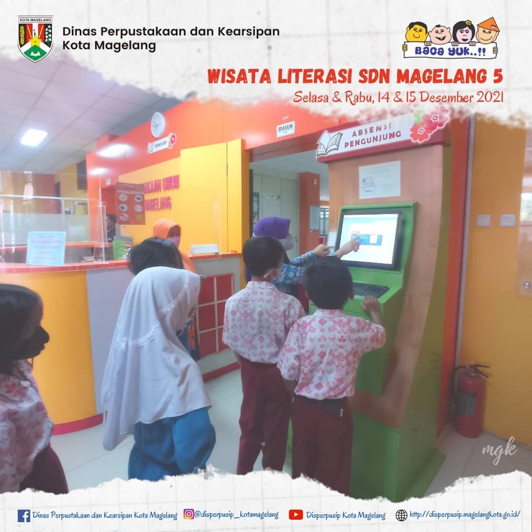 Wisata Literasi dari SDN Magelang 5 Kota Magelang