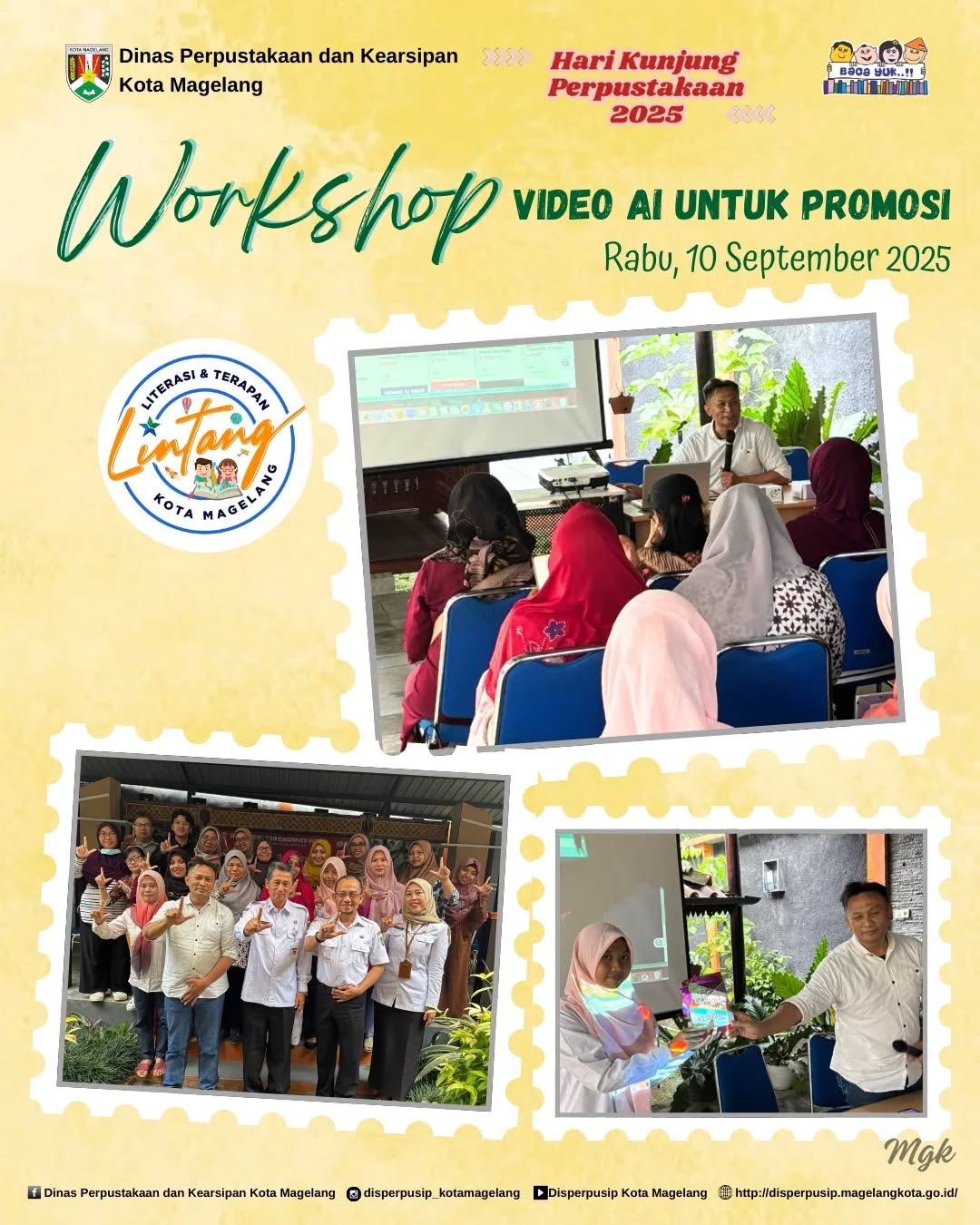 Workshop Vidio AI Untuk Promosi