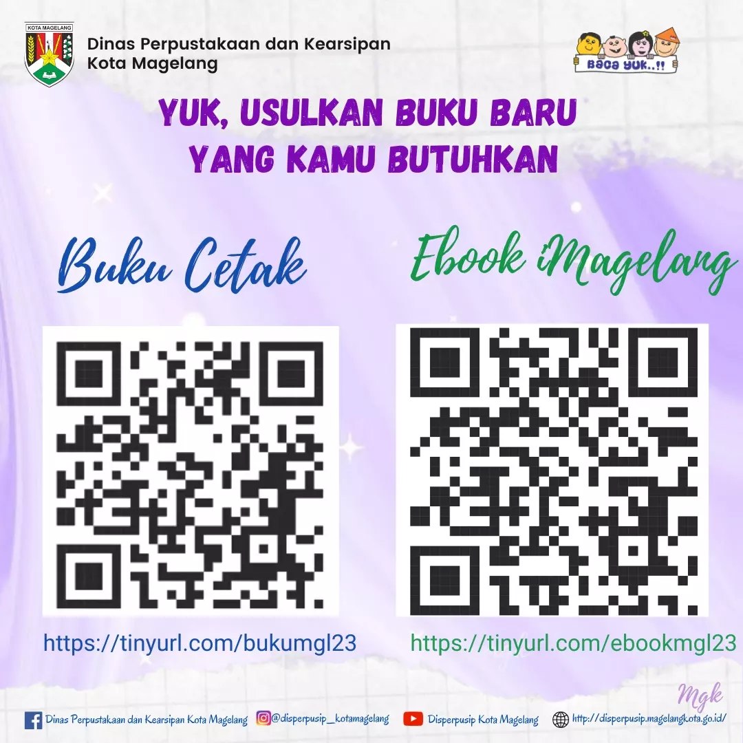 Yuk Usulkan Buku Baru Yang Kamu Butuhkan