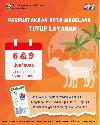 Tutup Layanan Hari Raya Idul Adha dan Cuti Bersama Tahun 2025
